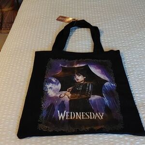NWT Wednesday Graphic Totebag